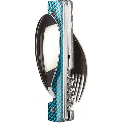 Akinod A02M00019 Kapesní multifunkční příbor 13h25 Mosaique bleue – Zboží Dáma