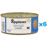 Applaws Cat tuňák a krab 6 x 70 g – Hledejceny.cz