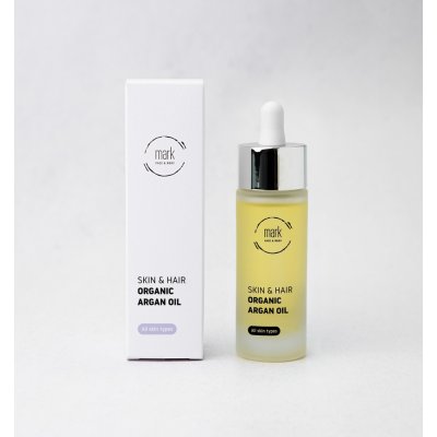 Mark face and body Pleťový olej Organic Argan oil 30 ml – Zbozi.Blesk.cz