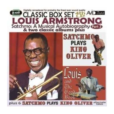 Louis Armstrong - Satchmo, A Musical Autobiography Part 2 Two Classic Albums Plus CD – Hledejceny.cz