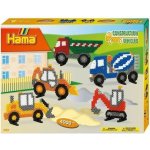 Hama H3143 Velká dárková sada Stavební stroje Midi – Zboží Dáma