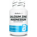 BioTech USA Calcium Zinc Magnesium 100 tablet – Hledejceny.cz