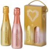 Šumivé víno Bottega Mini Set Prosecco Gold a Rosé 11% 2 x 0,2 l (karton)