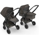 GreenTom Upp Limited 2017 Carrycot+Reversible Charcoal/bílý podvozek