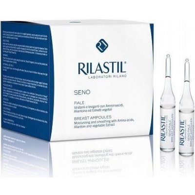 Rilastil Breast zpevňující sérum na dekolt a poprsí v ampulích (Moistirizing and Smoothing) 15x 5 ml – Zboží Dáma