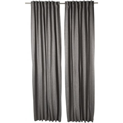 LIVARNO Sada závěsů, 2dílná, 135 x 254 cm (tmavě šedá) – Zboží Dáma