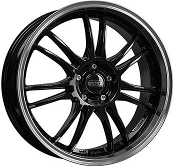 Dotz Shift 7x16 5x114,3 ET48 black polished