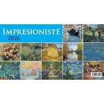 Impresionisté, stolní, 28 x 15 cm 2026 – Zboží Dáma