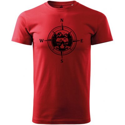 Striker tričko Compass červená – Zboží Dáma