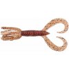 Návnada a nástraha Keitech Little Spider 3" 7,6cm 1,7g EBIMISO Red Copper 8ks