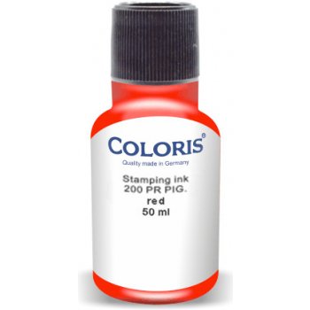 Coloris Razítková barva 200 PR P červená 250 g