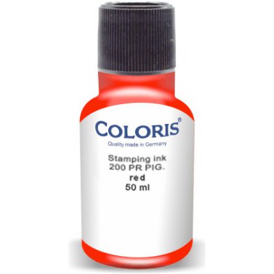 Coloris Razítková barva 200 PR P červená 50 g – Sleviste.cz