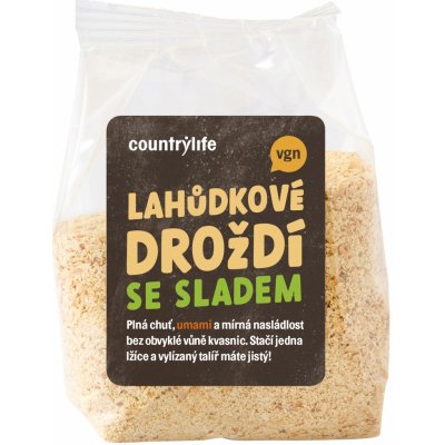 Country Life Lahůdkové droždí se sladem 150 g – Zboží Mobilmania