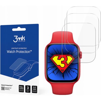 3mk Ochranná fólie pro Apple Watch SE 2022 44mm, (3ks), 5903108491211 – Zboží Živě