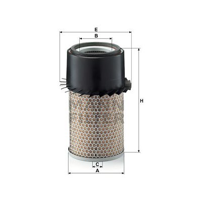 Vzduchový filtr MANN-FILTER C 16 210 – Hledejceny.cz