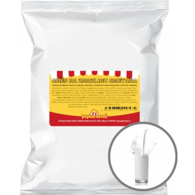 Popkornovač.cz Směs na zmrzlinu SMETANA 2000 g – Zboží Dáma