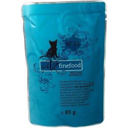 Catz Finefood No.21 zvěřina a okouník 85 g