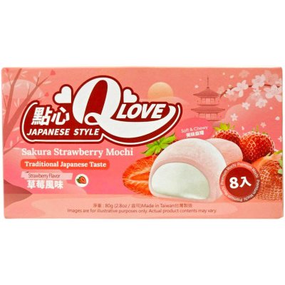 Szu Shen Po Mini Mochi Strawberry 80 g – Sleviste.cz