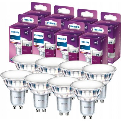 Philips LED reflector Classic PAR16 4./ GU10 3000K 550lm/120° NonDim 15Y BL – Sleviste.cz