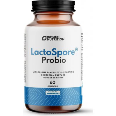 Natural Nutrition LactoSpore Probio 60 kapslí – Hledejceny.cz