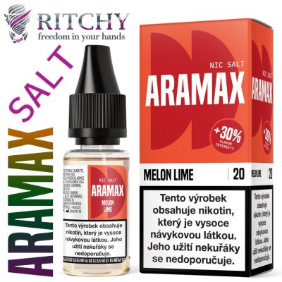 Aramax Salt Melon Lime 10 ml 10 mg – Zbozi.Blesk.cz