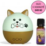Airbi Aroma Pet Woof dětský aroma difuzér 250 ml + esenciální olej Airbi LEVANDULE 10 ml – Zbozi.Blesk.cz