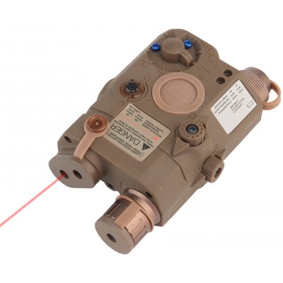 Imperator Tactical AN/PEQ-15-B LED svítilna a červený IR laser TAN – Zboží Mobilmania