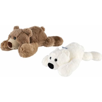 Teddies Medvěd/Medvídek ležící 2 barvy 28 cm – Zbozi.Blesk.cz