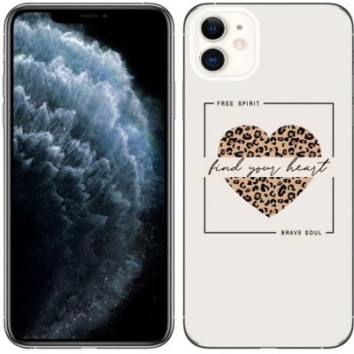 PROTEMIO 30418 MY ART Ochranný kryt Apple iPhone 11 WILD HEARTS (048) – Zboží Mobilmania