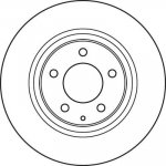 Brzdový kotouč TRW DF4967 - MAZDA RX8 03- – Hledejceny.cz