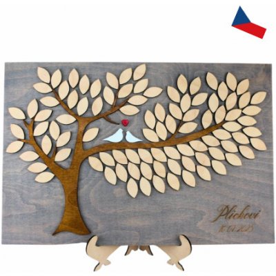 Paris Dekorace Strom přání (kniha hostů) – Zboží Mobilmania