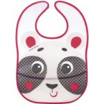 Canpol babies plastová zástěrka s kapsičkou puppets růžová – Sleviste.cz