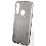 Pouzdro 1Mcz Shining Duo TPU třpytivé ochranné Huawei Y6p stříbrná černé – Sleviste.cz