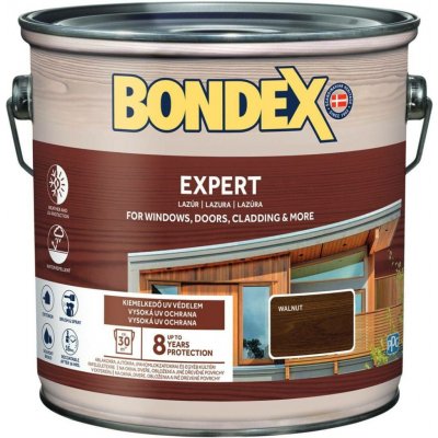 Bondex Expert Silnovrstvá lazura 2,5 l vlašský ořech – Sleviste.cz