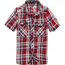 Brandit košile Roadstar shirt 1/2 sleeve červená