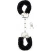 SM, BDSM, fetiš Shots Furry Handcuffs Black