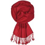 Verona Lux kašmírová šála H85J_24 tmavě červená – Zboží Dáma