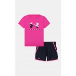 Under Armour dívčí set Ua Logo Woven Short Set růžová – Sleviste.cz
