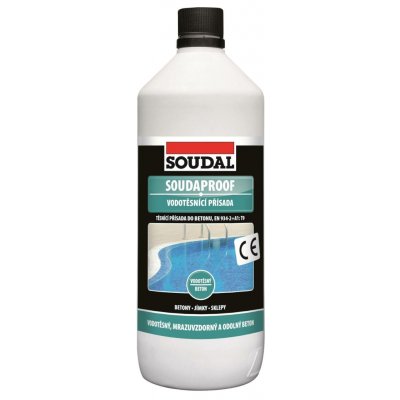 Přísada vodotěsnící Soudal Soudaproof – 1 l – Sleviste.cz