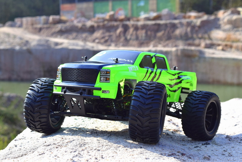 Absima Zelená Power Electric Model Car Monster Truck \