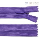 Zip skrytý nedělitelný, délka 50 cm – Zboží Mobilmania