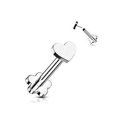 Šperky4U Push In piercing do brady ucha titan TIT1172-1208 – Zboží Mobilmania