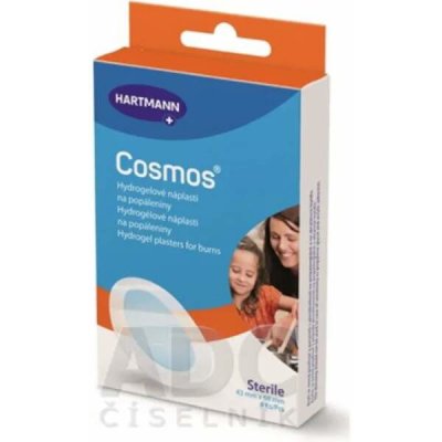 Cosmos náplast na popáleniny HARTMANN 8 ks 43 x 68 mm