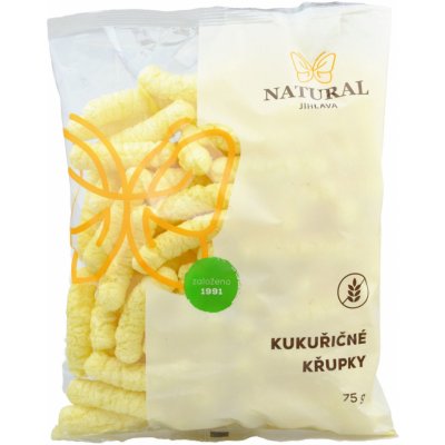 Natural Jihlava Kukuřičné křupky 75 g – Zbozi.Blesk.cz