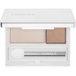 Clinique All About Shadow Duo Relaunch duo oční stíny Ivory Bisque/Bronze Satin Shimmer 1,7 g – Hledejceny.cz