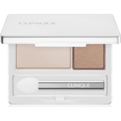 Clinique All About Shadow Duo Relaunch duo oční stíny Ivory Bisque/Bronze Satin Shimmer 1,7 g – Hledejceny.cz
