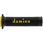 Domino gripy A010 road délka 120 + 125 mm, černo-žluté – Sleviste.cz
