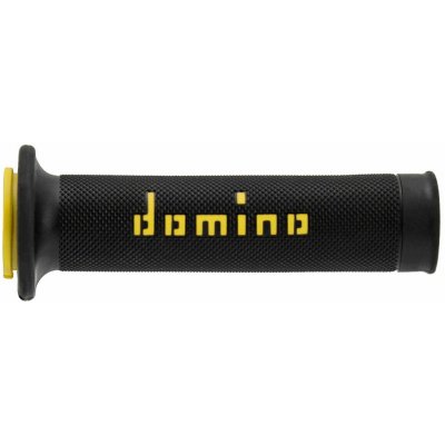 Domino gripy A010 road délka 120 + 125 mm, černo-žluté – Sleviste.cz