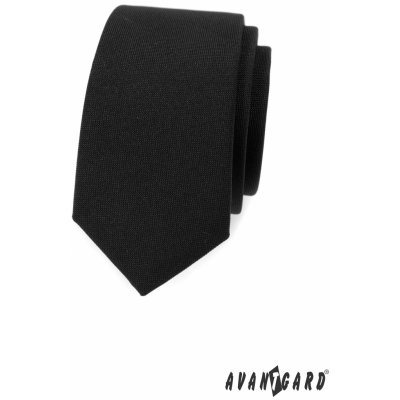 Avantgard kravata Slim Lux černá 571 9856 – Zboží Mobilmania