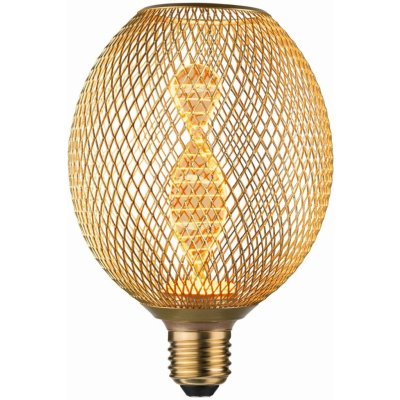 Paulmann Kovic Glow Standard 230V LED Globe E27 Helix 3,5W 1800K mosaz 290.88 – Hledejceny.cz